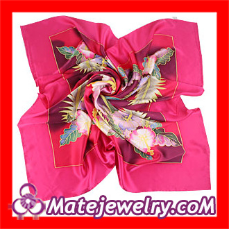 Large Square Silk Scarves For Women