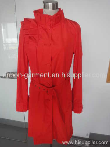 2013 NEW DESIGN SPRING LONG COAT FOR WOMEN.