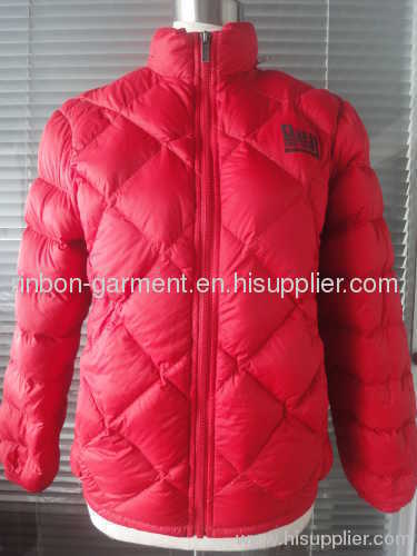 RED WINTER DOWN JACKET.