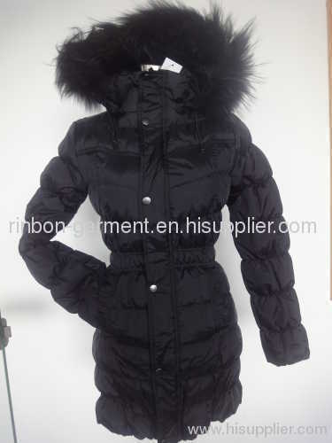 BLACK WINTER LONG COAT.