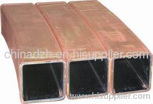 Copper mould tube for continuous casting machine