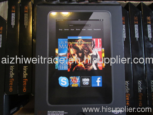 Wholesale original brand new Amazon Kindle Fire HD 16GB Wi-Fi 8.9in Low Price Free Shipping