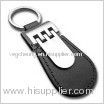 Black Leather Keychain/gift for promotion