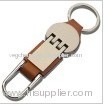 Business cool design metal&pu keychains/gift for man