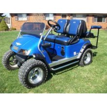 EZGO TXT Golf Cart Custom Two Toned Suite / Bucket Seats *MA