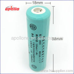 high energy 3.7V 2000mAh cylindrical battery on sale