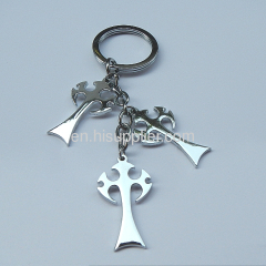 hot selling fashion metal alloy keychains