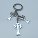 fashion metal alloy keychains