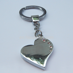 supplying heart shaped metal keychains