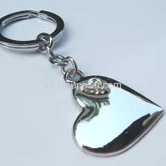 supplying heart shaped metal keychains