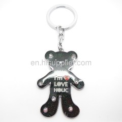 supplying cartoon metal keychains