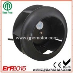 Brushless 48V DC Radial Fan for Outdoor Air conditioners EMC