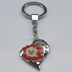 supplying heart shaped metal keychains