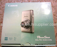 Wholesale original brand new Canon PowerShot ELPH 100 HS 12.1MP Digital Camera Low Price Free Shipping