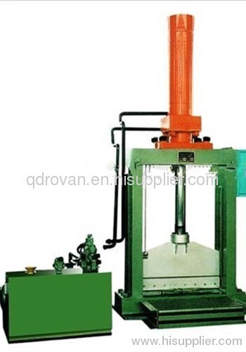 Hydraulic rubber cutting machine