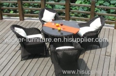 Dining outdoor wicker set