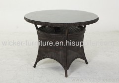 Dining outdoor wicker set