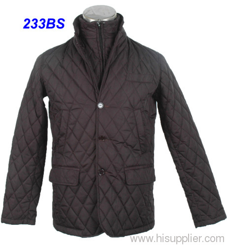 CHEAP AND FINE MEN'S BROWN WINTER JACKET.