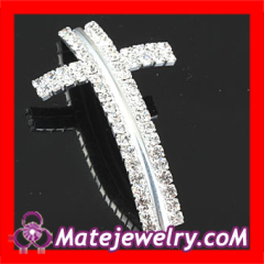 Rhinestone Sideways Cross Connector