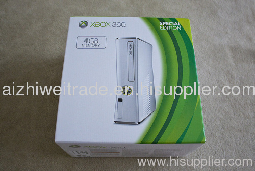 Wholesale original brand new Xbox 360 S 4GB Console Low Price Free Shipping