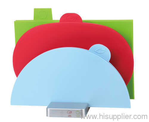 3pcs set chopping board (2pcs folding and 1pc un-folding)