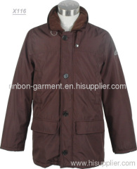 WINTER LONG COTTON-PADDED COAT.