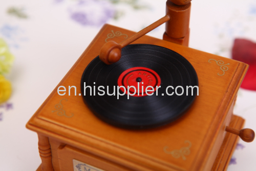 Gramophone vintage retro emulation gramophone music box