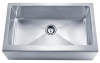 Stainless steel single bowl apront front farmhouse sink