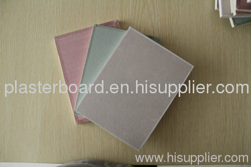 Specialized Plasterboard types for ceiling