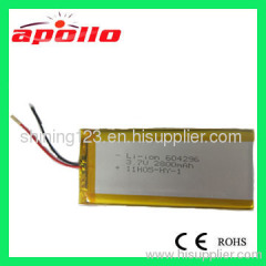 3.7v 2800mAh rechargeable battery for your digital products on hot sale