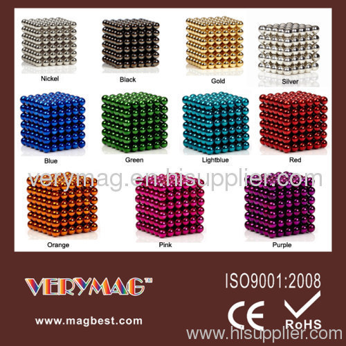 5mm 216pcs/set Neodymium Neocube,Magnet ball,Buckyball,Promotion gift puzzle toy