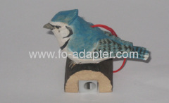 Decoration Design Bird Shape Wooden Pencil Sharpener