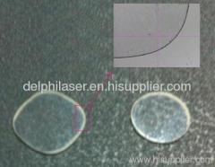 Sapphire cover lens fine cutting/Sapphire windows cutting