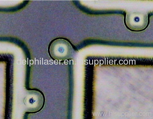 crystalline silicon circuit board drilling