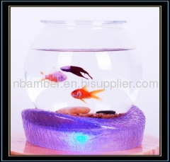 fish jar with 