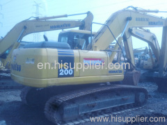 used komatsu excavator pc200-7