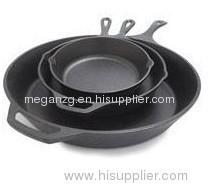 cast iron pan and hotpot