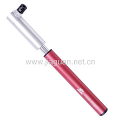 High pressure aluminum bicycle pump