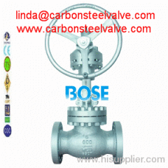 Carbon steel flange RF RTJ globe valve