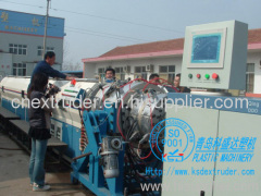 SJ65/33 PE pipe machine| PE pipe production line