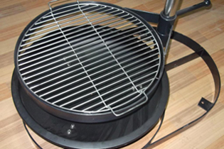 stainless steel barbecue grill