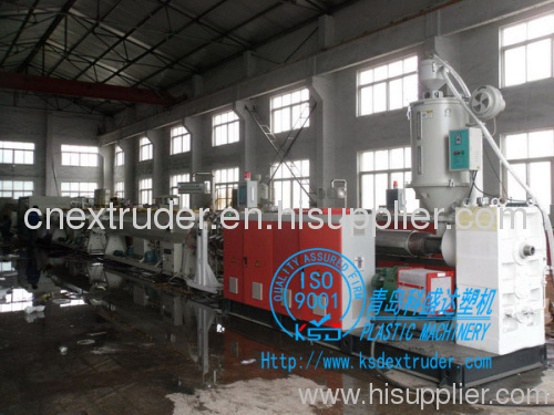 PE gas/ water supply pipe extrusion machine