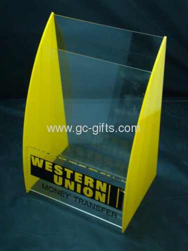 Western Union A4 2 tier phamlets holders