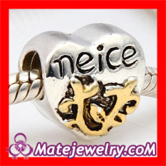 european Heart Shaped Message Charm