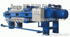 Filter press Zhengpu DIBO XG1250 Rubber Membrane Filter Press