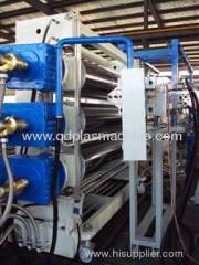 The SJ150/35 HDPE sheet producion line