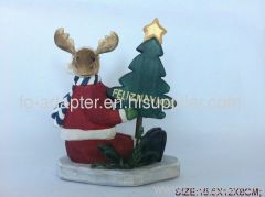 2013 hot sale handmade rustic wood snowman craft