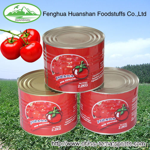 70g*100tins organic canned double concentrated tomato paste