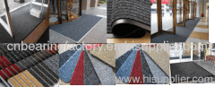 Hotel/Malls/Hospital use Ribbed/Berber Entrance matting+ vinyl/rubber backing