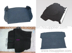 Automobile Trunk/ Luggage Boot Carpet Assembly Nonwoven+ laminating needle punching